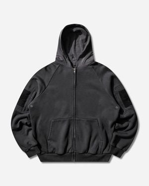 DIARY 1999 Men S Waffle Lined Hoodie - Black