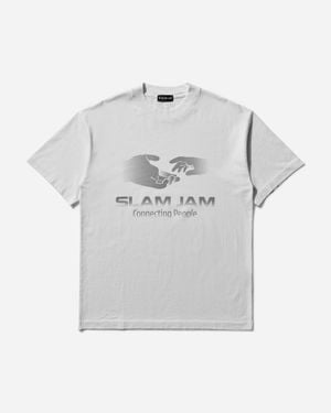 SLAM JAM Connecting T-Shirt - Grey