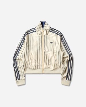 adidas Women S Reversible Track Top Warm Vanilla / Night Indigo - Natural