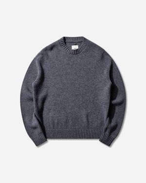 OAMC Men S Whistler Crewneck Jumper Cloudberry - Blue