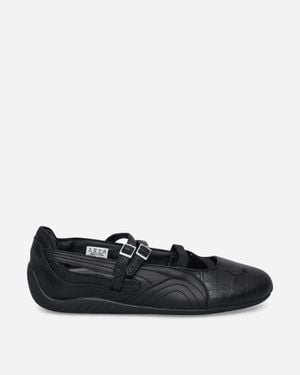 PUMA Women S Speedcat Ballet Croc Print Sneakers / Cool Dark Gray - Black