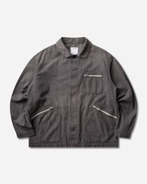Visvim S Eclair Coverall - Gray