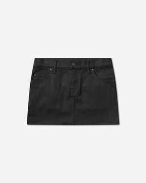 Hysteric Glamour Women S Fire Hysteric Micro Mini Skirt - Black