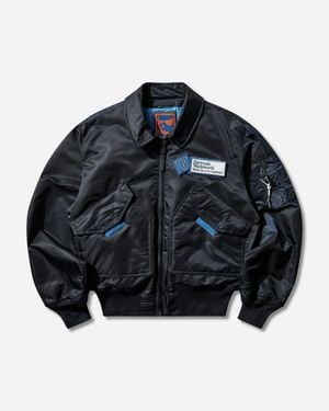 GR10K Alpha Industries Cwu-45 Bomber Jacket Rep - Blue