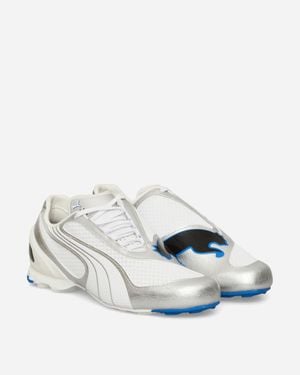 PUMA V-s1 Metallic Trainers / Silver - White