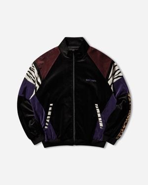 Wacko Maria S Velveteen Track Jacket (Type-1) - Black