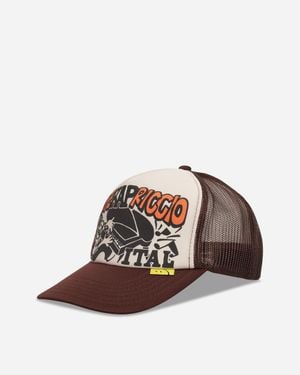 Kapital Life Kapriccio Track Cap Ecru - Brown