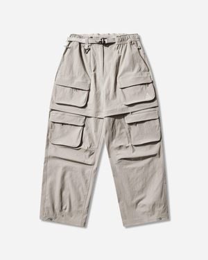 Nike Women S Acg Smith Summit Zip-off Pants College Gray / Gray Fog - White