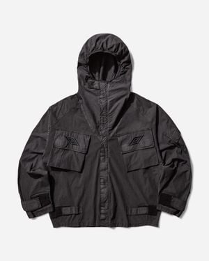 Umbro Mid Field Jacket Dark - Black