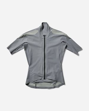 JOHANNA Paris Women S Zip Top / Lime Cream - Gray