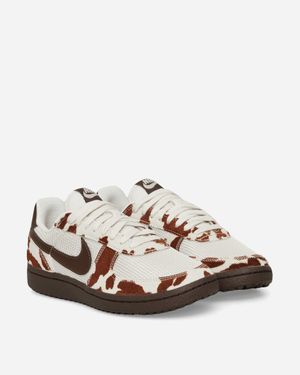 Nike Women S Field General Trainers Phantom / Baroque Brown - White