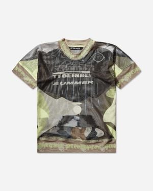 OTTOLINGER Women S Mesh Otto T-shirt Morph Camo - Green