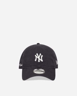 KTZ New York Yankees Mlb Washed Script 9twenty Cap Navy - Blue
