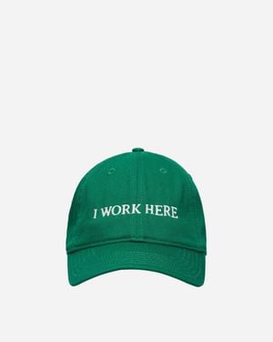 IDEA BOOK I Work Here, Sometimes Hat - Green