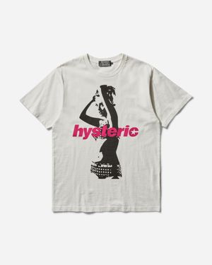 Hysteric Glamour Men S Hysteric Armpits T-shirt - Grey