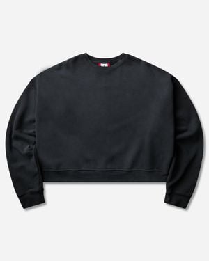 Nike Men S In1house Crop Crewneck Sweatshirt - Blue