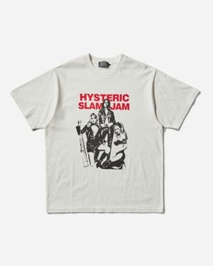 Hysteric Glamour Slam Jam Hysteric Angels T-Shirt - Grey