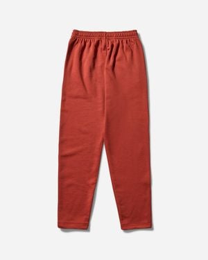 Nike Men S Wool Classics Open Hem Fleece Pants Mars Stone - Red