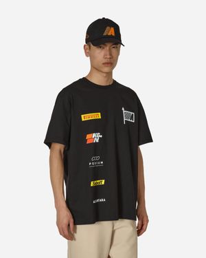 Automobili Amos Racing Sponsors T-Shirt - Black