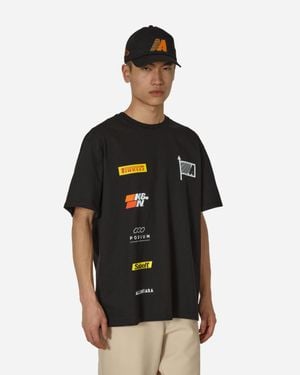 Automobili Amos Racing Sponsors T-Shirt - Black