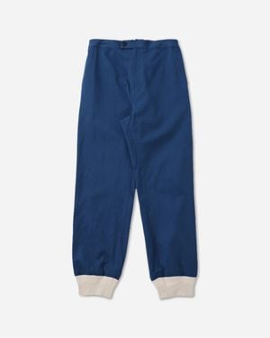 Visvim Men S Bertone Race Trousers Navy - Blue