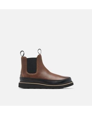 Sorel Slabtown 62' Waterproof Chelsea Boots - Brown