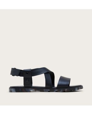 Sorel Ella Iii Crisscross Sandal - Black