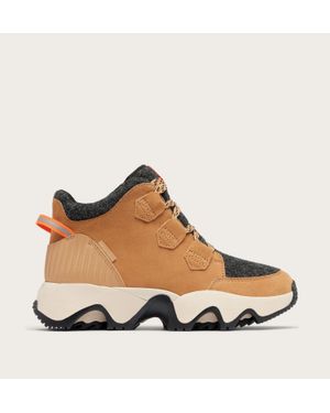 Sorel Kinetic Impact Caribou Plus Waterproof Trainer Boots - Natural