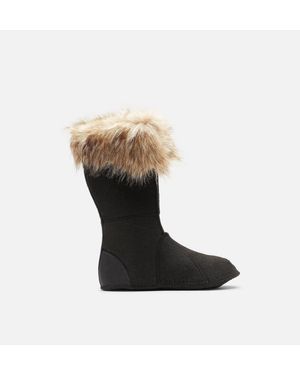 Sorel Joan Of Arctic New Fur Innerboot - Black