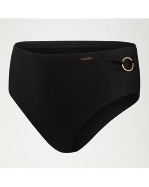 Speedo Shaping High Waist Brief - Black