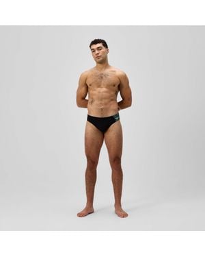 Speedo Medley Logo Brief - Natural