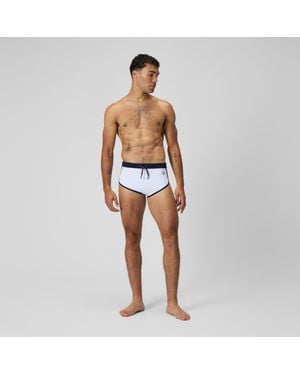 Speedo Jetstream Retro Logo Brief - White