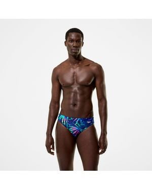 Speedo Beachstar Printed Briefs - Brown