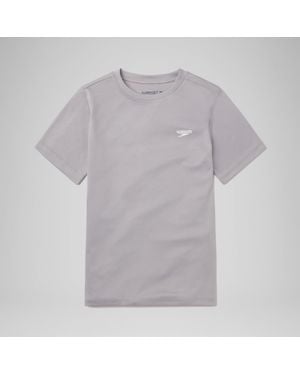 Speedo Short Sleeve Swim T-Shirt - Gray
