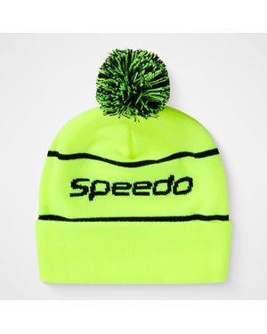 Speedo Pom Beanie Gelb - Grün