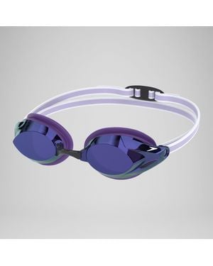 Speedo Vanquisher 3.0 Spiegelbrille Violett Für Damen - Blau
