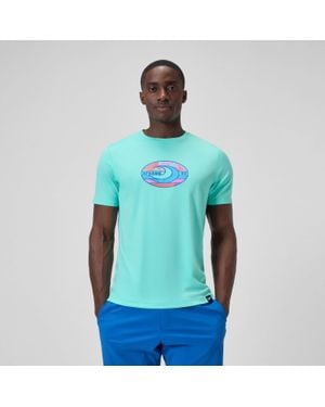 Speedo Short Sleeve Swim Shirt - Blue