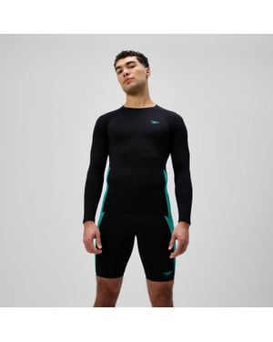 Speedo Endurance+ Max Splice Rashguard - Black