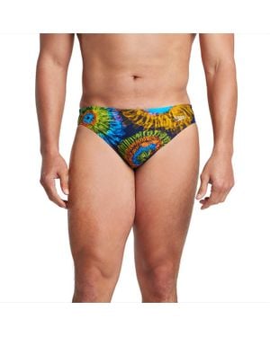 Speedo Flair Lucent Beachstar Brief 2" - Blue