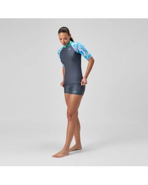 Speedo Solid Panel Shorts - Blue