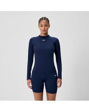 Speedo Endurance+ Long Sleeve Rashguard - Blue