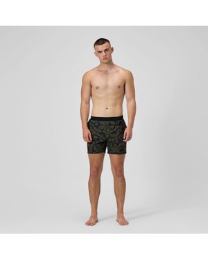 Speedo Lookout Printed Swim Shorts Dark - Green