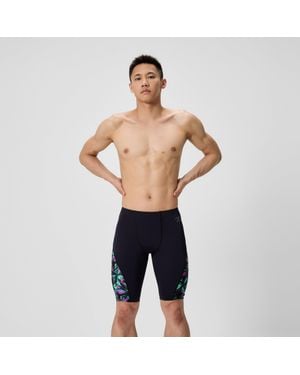 Speedo Club Training Spliced Jammer - Blue