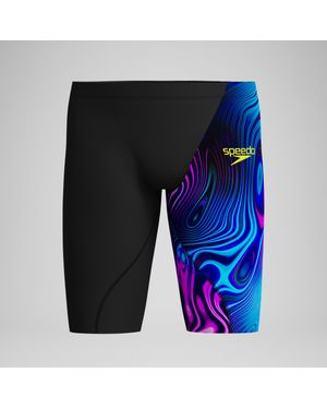 Speedo Jungen Fastskin Lzr Ignite Schwimmhose Marineblau/Violett