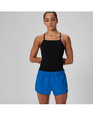Speedo Solid Volley Swim Shorts - Black