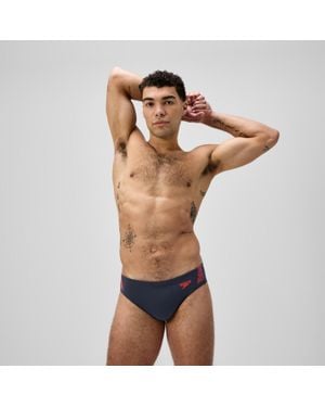 Speedo Hyperboom Splice Brief - Brown