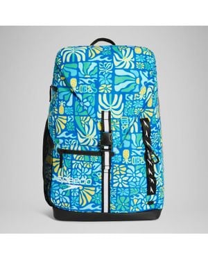 Speedo Printed 35L Team Rucksack - Blue