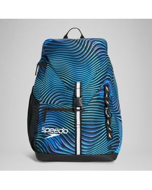 Speedo Printed 35L Team Rucksack - Blue