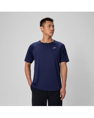 Speedo Short Sleeve Swim Rashguard - Blue