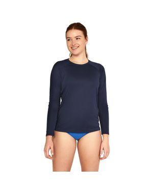 Speedo Long Sleeve Swim Tee - Blue